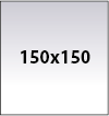 Схема открытки с размерами 150х150